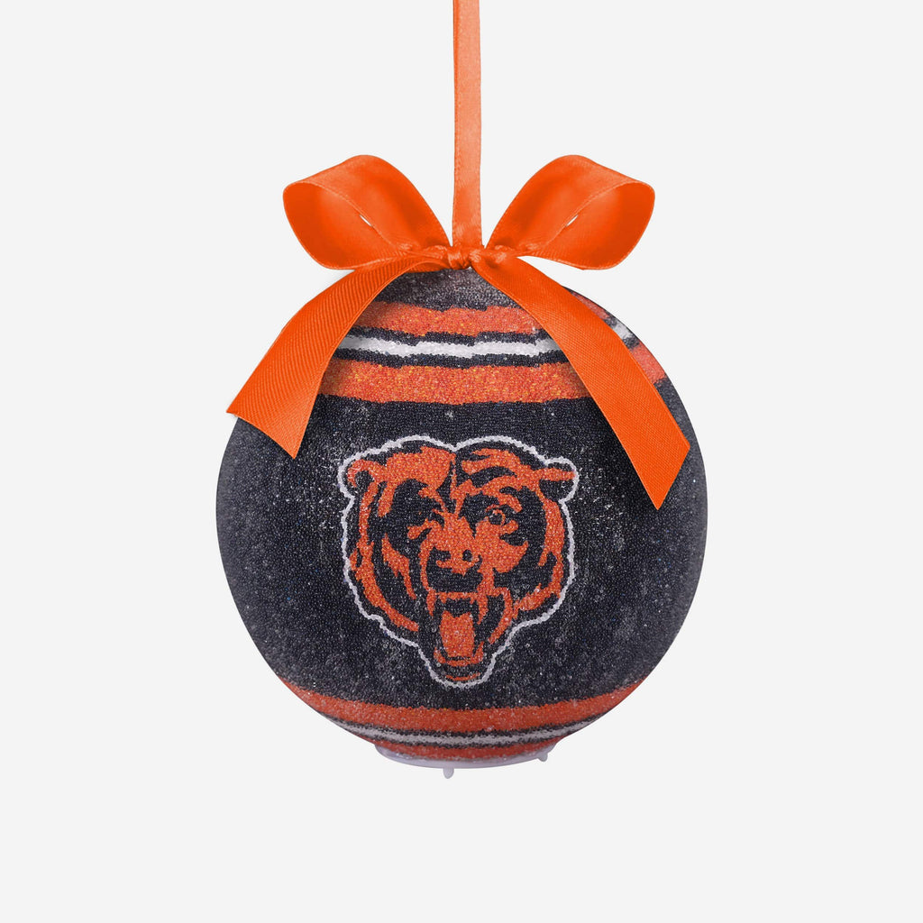Chicago Bears LED Shatterproof Ball Ornament FOCO - FOCO.com