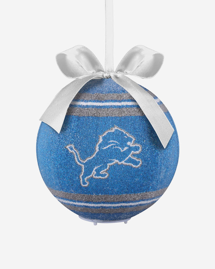 Detroit Lions LED Shatterproof Ball Ornament FOCO - FOCO.com