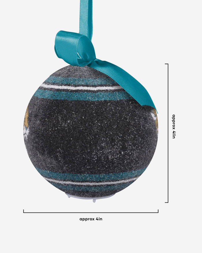 Jacksonville Jaguars LED Shatterproof Ball Ornament FOCO - FOCO.com
