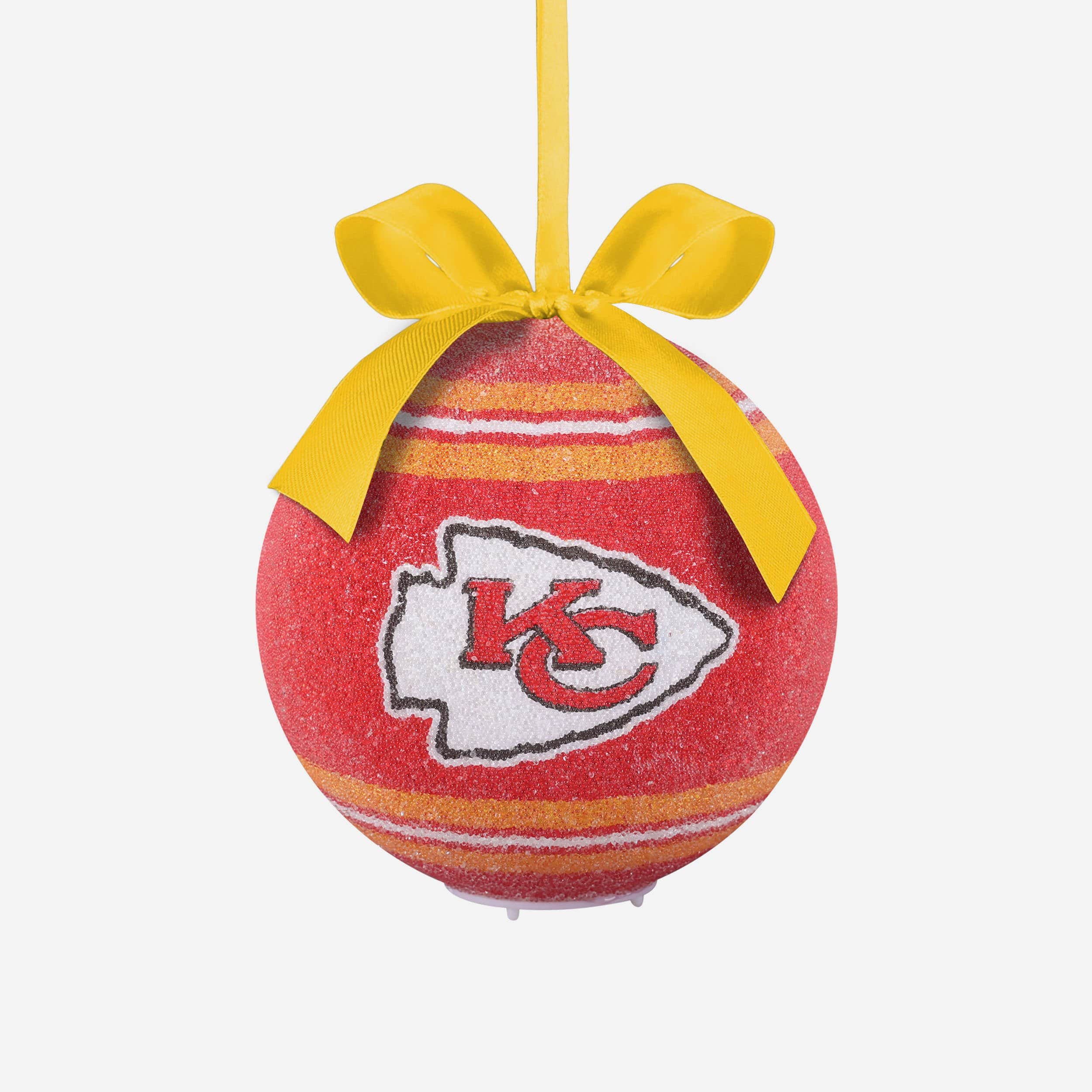 Kansas City Chiefs Super Bowl LVII Champions Glass Ball Ornament FOCO