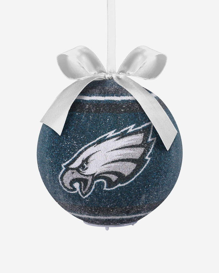 Philadelphia Eagles LED Shatterproof Ball Ornament FOCO - FOCO.com