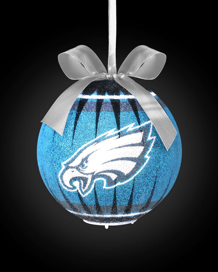 Philadelphia Eagles LED Shatterproof Ball Ornament FOCO - FOCO.com