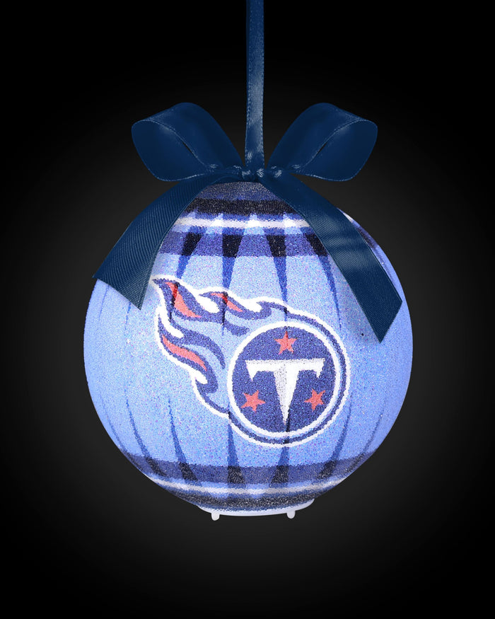 Tennessee Titans LED Shatterproof Ball Ornament FOCO - FOCO.com