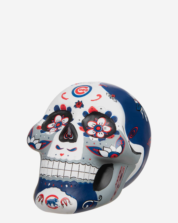 Chicago Cubs Day Of The Dead Skull Figurine FOCO - FOCO.com