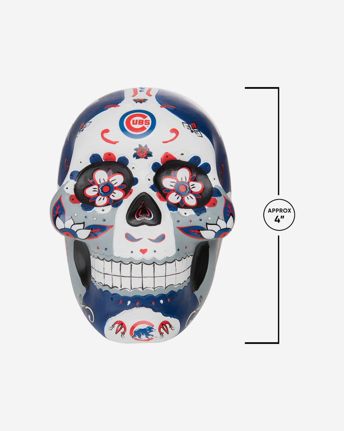 Chicago Cubs Day Of The Dead Skull Figurine FOCO - FOCO.com