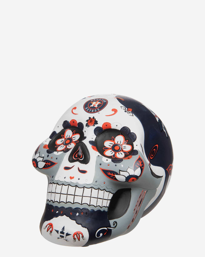 Houston Astros Day Of The Dead Skull Figurine FOCO - FOCO.com