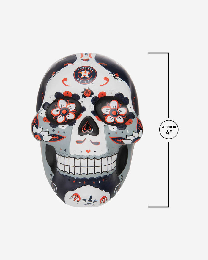 Houston Astros Day Of The Dead Skull Figurine FOCO - FOCO.com