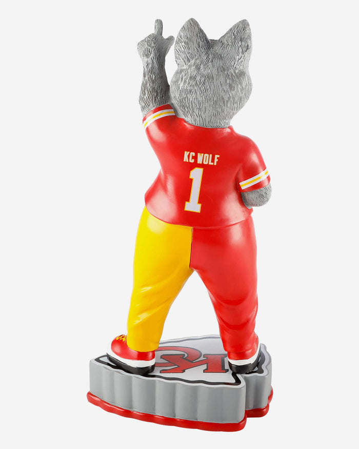 KC Wolf Kansas City Chiefs Mascot Figurine FOCO - FOCO.com