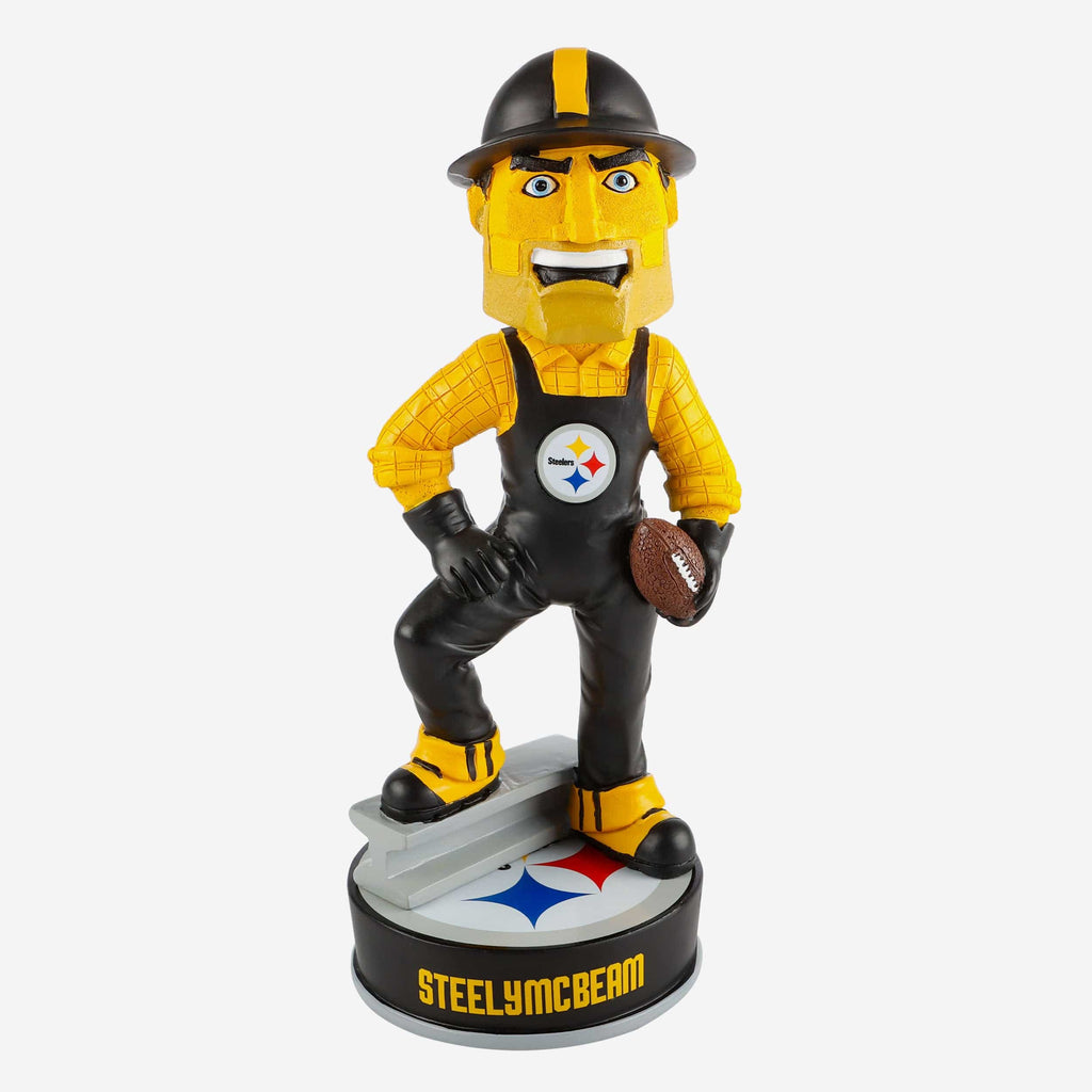 Steely McBeam Pittsburgh Steelers Mascot Figurine FOCO - FOCO.com