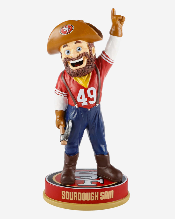 Sourdough Sam San Francisco 49ers Mascot Figurine FOCO - FOCO.com