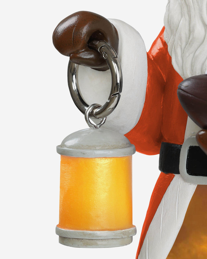 Denver Broncos Santa Figure With Light Up Lantern FOCO - FOCO.com