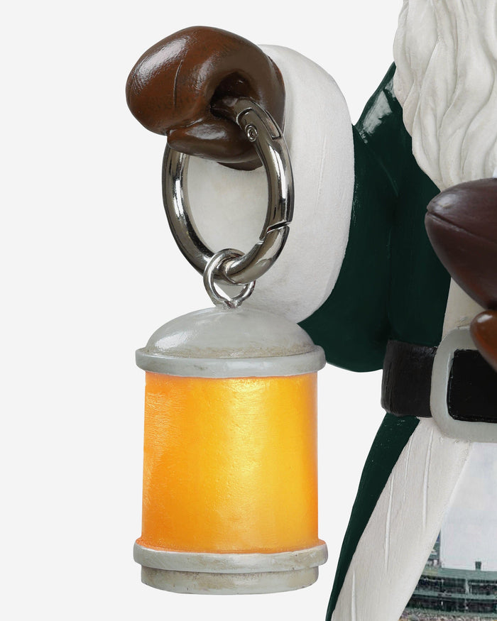 Green Bay Packers Santa Figure With Light Up Lantern FOCO - FOCO.com