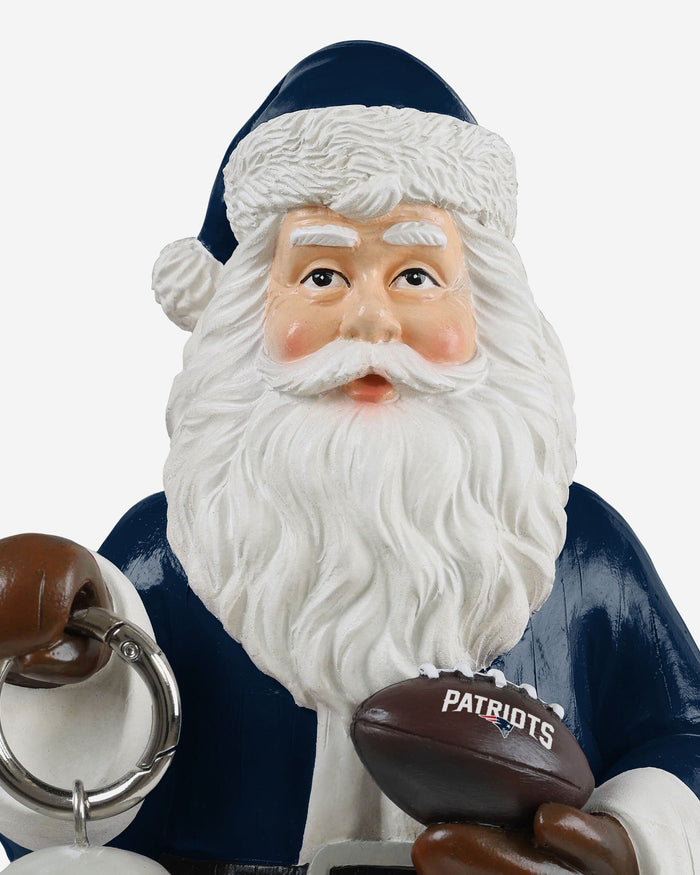 New England Patriots Santa Figure With Light Up Lantern FOCO - FOCO.com