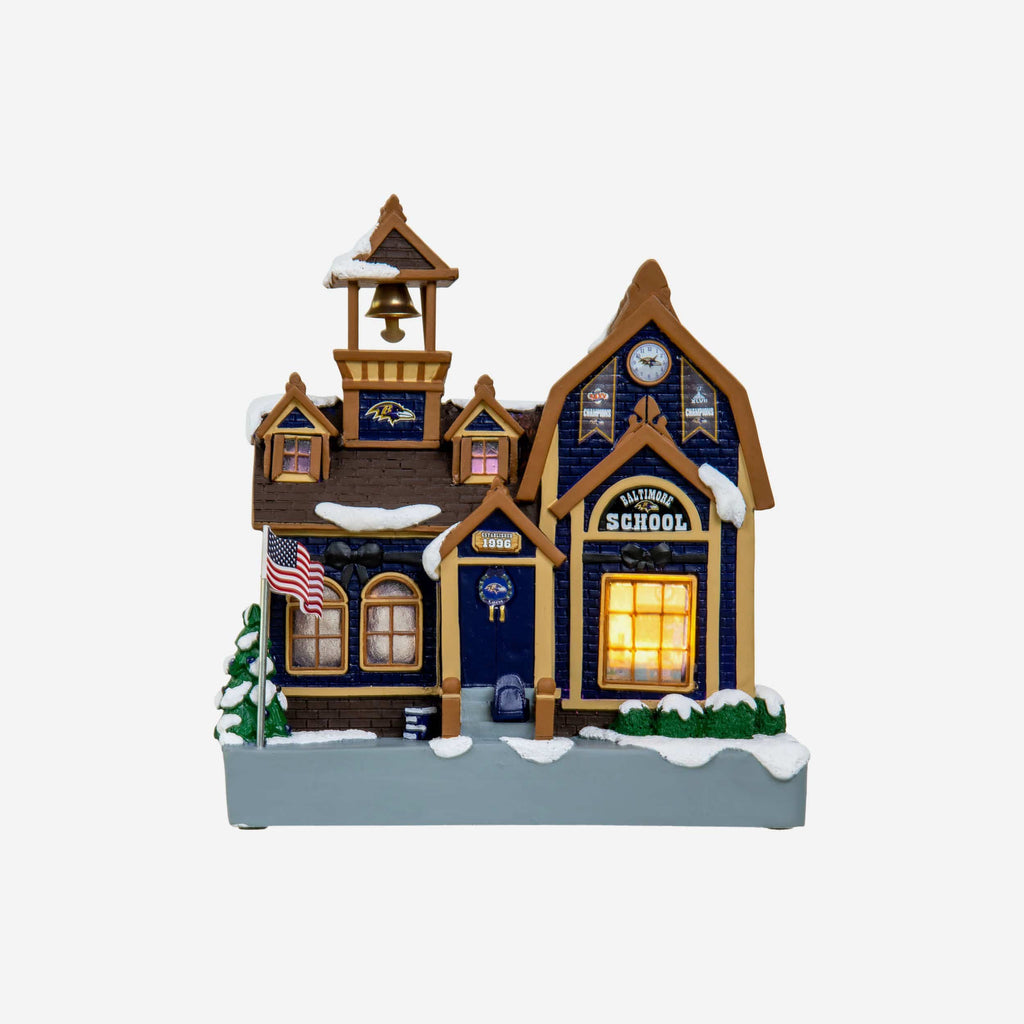 Baltimore Ravens Light Up Team Schoolhouse FOCO - FOCO.com