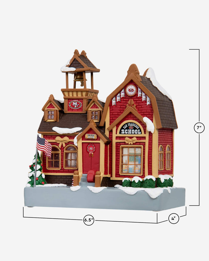 San Francisco 49ers Light Up Team Schoolhouse FOCO - FOCO.com