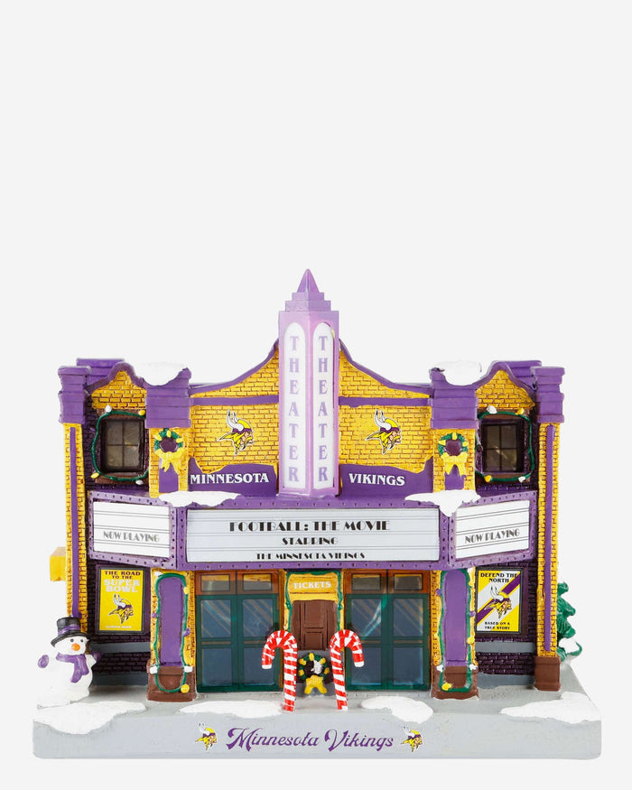 Minnesota Vikings Light Up Resin Team Theater FOCO - FOCO.com