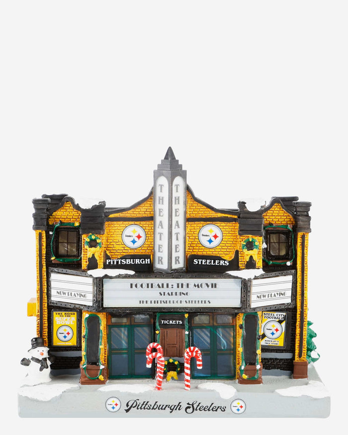 Pittsburgh Steelers Light Up Resin Team Theater FOCO - FOCO.com