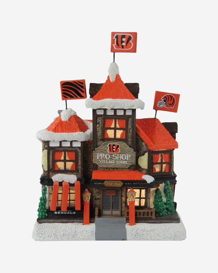 Cincinnati Bengals Light Up Resin Team Village FOCO - FOCO.com