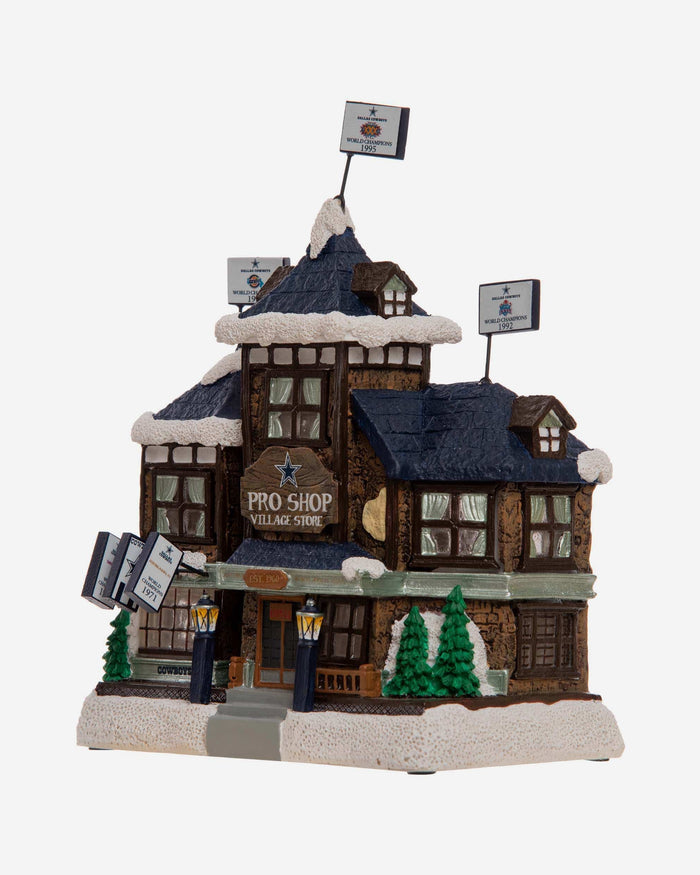 Dallas Cowboys Light Up Resin Team Village FOCO - FOCO.com