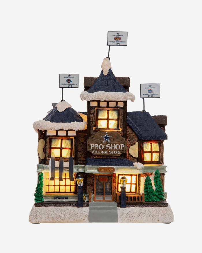 Dallas Cowboys Light Up Resin Team Village FOCO - FOCO.com
