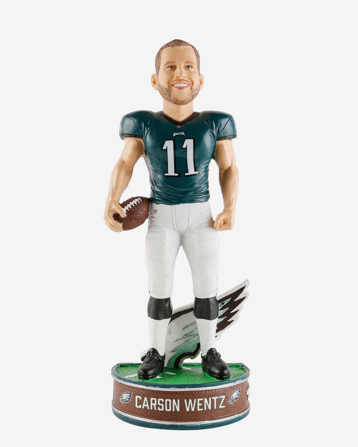 Carson Wentz Philadelphia Eagles Thematic Player Figurine FOCO - FOCO.com