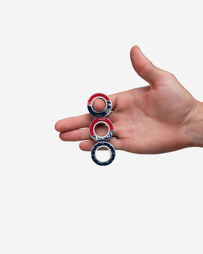 New England Patriots 6 Pack Magnetic Finger Rings FOCO - FOCO.com