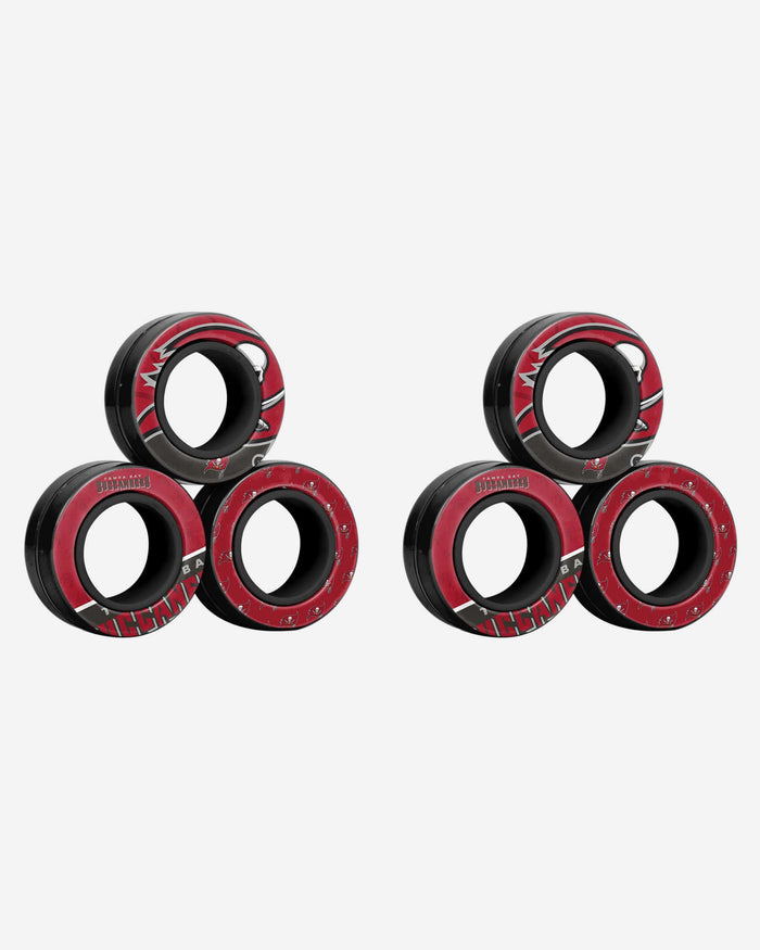 Tampa Bay Buccaneers 6 Pack Magnetic Finger Rings FOCO - FOCO.com
