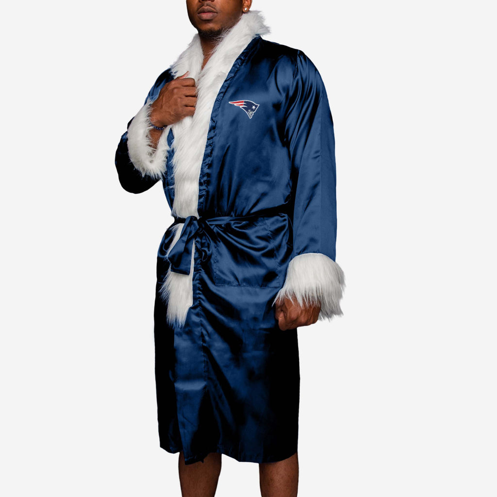 New England Patriots Team Wrestling Robe FOCO