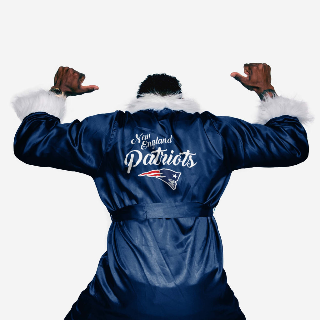 New England Patriots Team Wrestling Robe FOCO