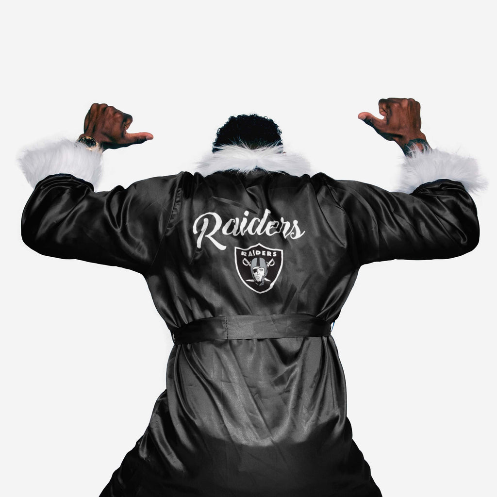 Las Vegas Raiders Team Wrestling Robe FOCO