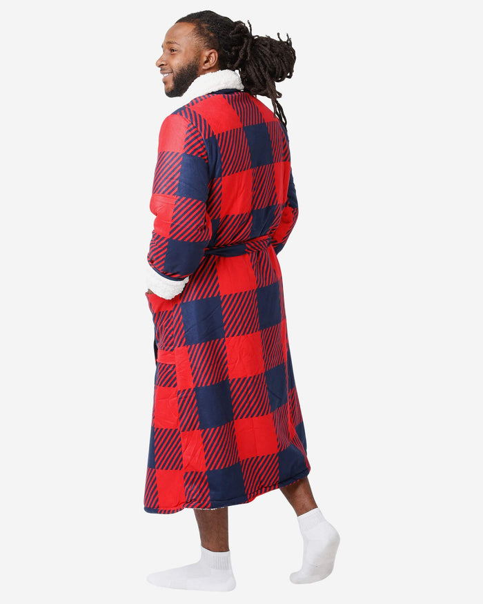 Atlanta Braves Lounge Life Reversible Robe FOCO - FOCO.com