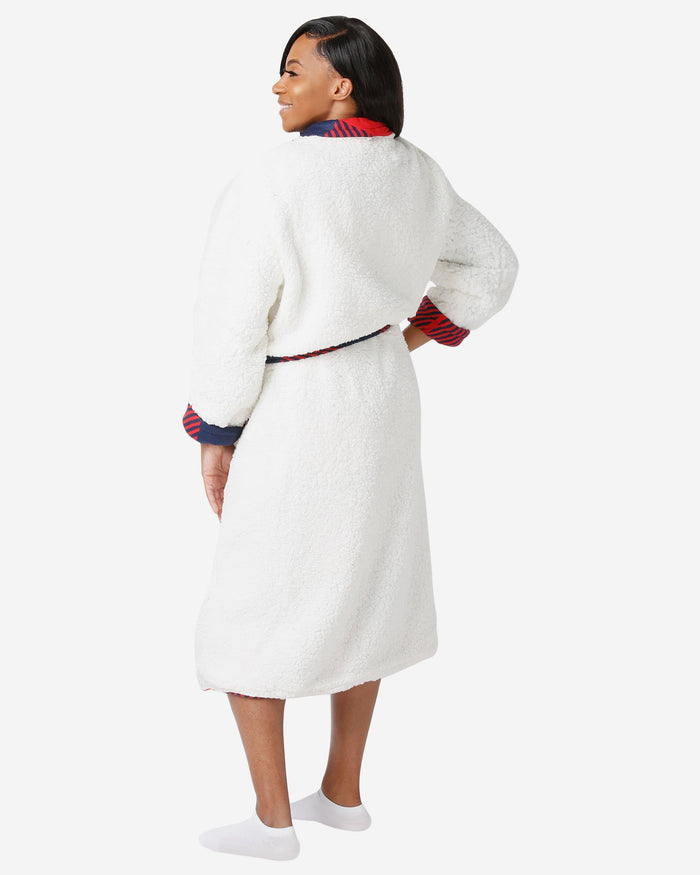 Atlanta Braves Lounge Life Reversible Robe FOCO - FOCO.com