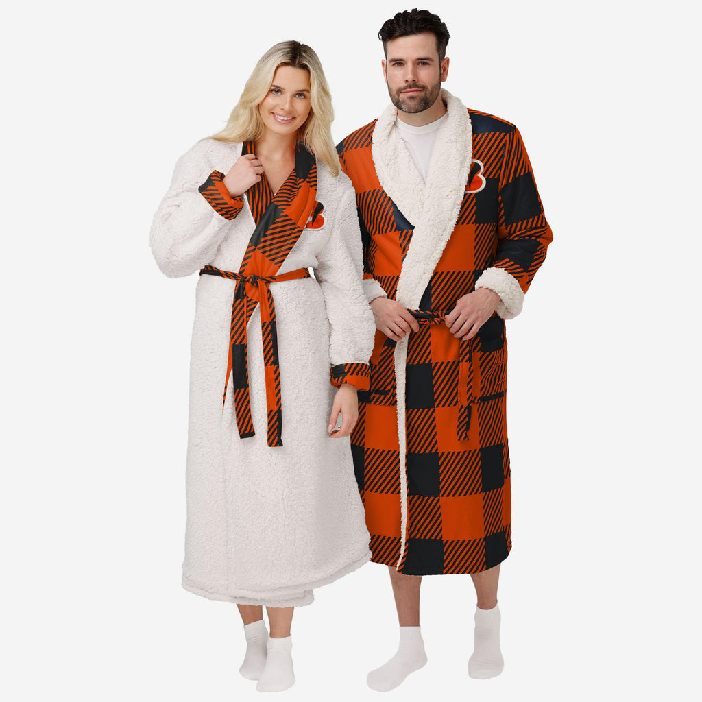 Cincinnati Bengals Lounge Life Reversible Robe FOCO