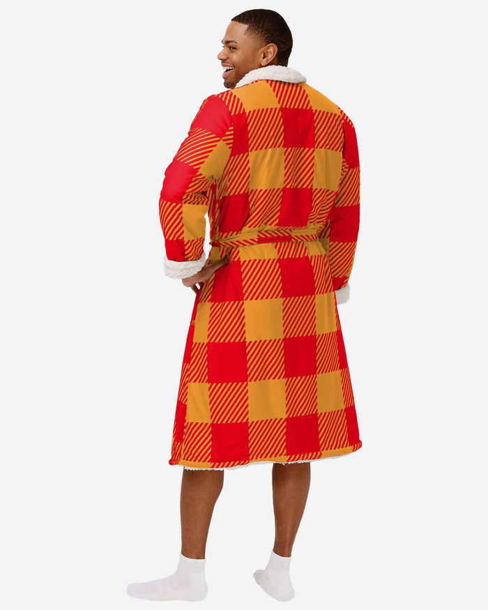 Kansas City Chiefs Lounge Life Reversible Robe FOCO - FOCO.com