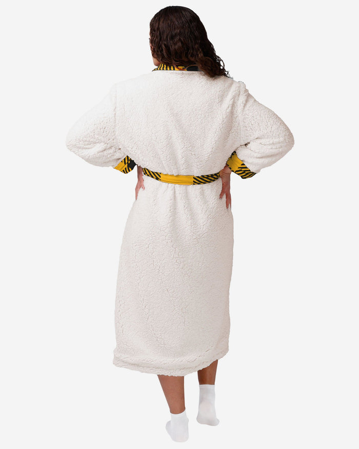 Pittsburgh Steelers Lounge Life Reversible Robe FOCO - FOCO.com