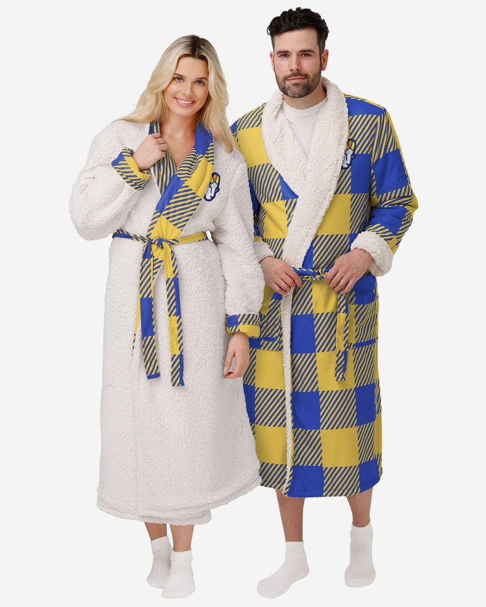 Los Angeles Rams Lounge Life Reversible Robe FOCO S/M - FOCO.com