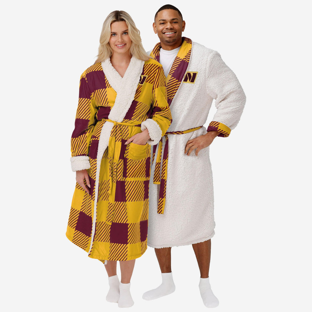 Washington Commanders Lounge Life Reversible Robe FOCO
