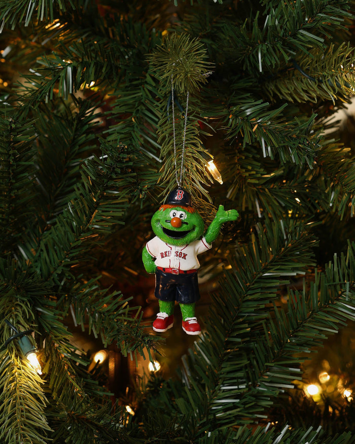 Wally The Green Monster Boston Red Sox Mascot Ornament FOCO Wally The Green Monster Boston Red Sox Mascot Ornament Foco