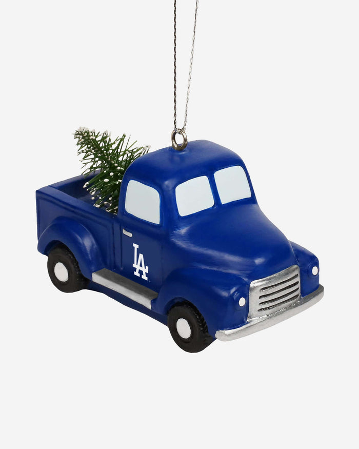 Los Angeles Dodgers Truck With Tree Ornament FOCO - FOCO.com