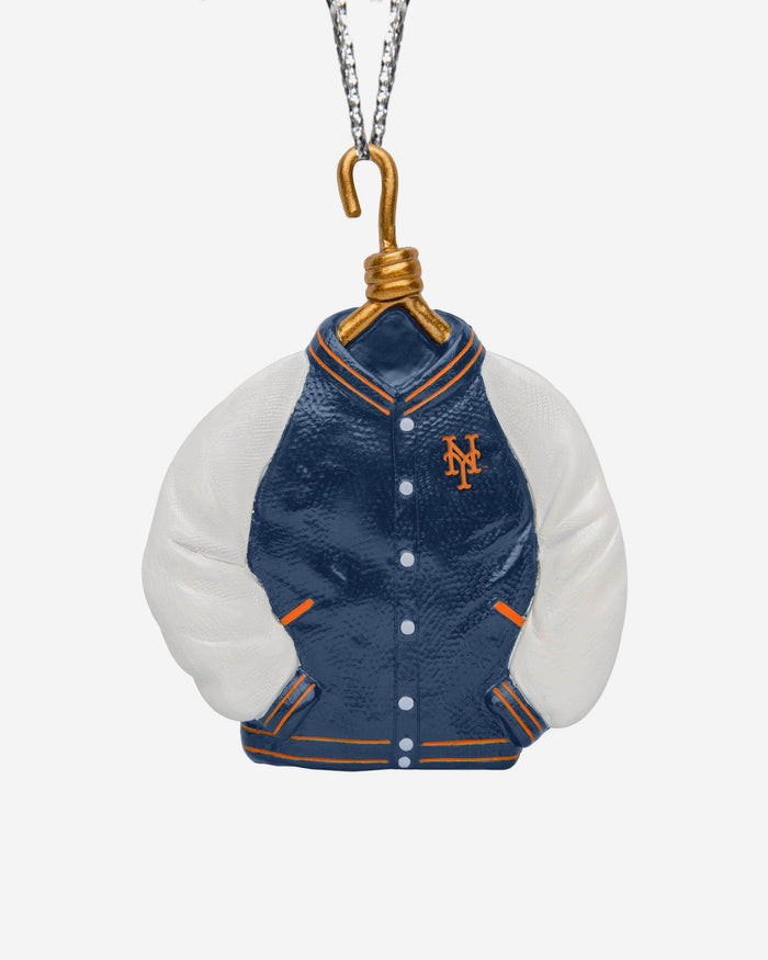 New York Mets Varsity Jacket Ornament FOCO - FOCO.com