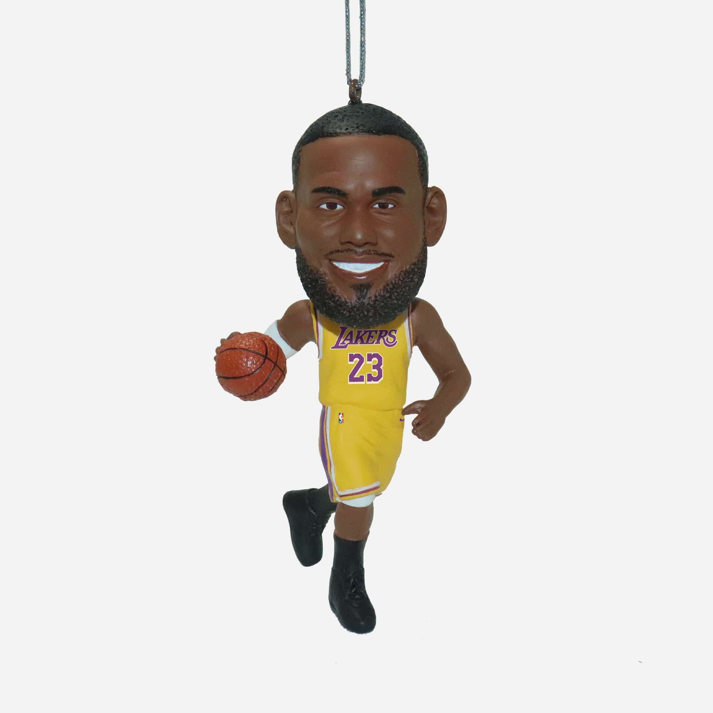 手工芸品—LeBron James LeBron James Los Angeles Lakers 2020 NBA Champions Player Resin