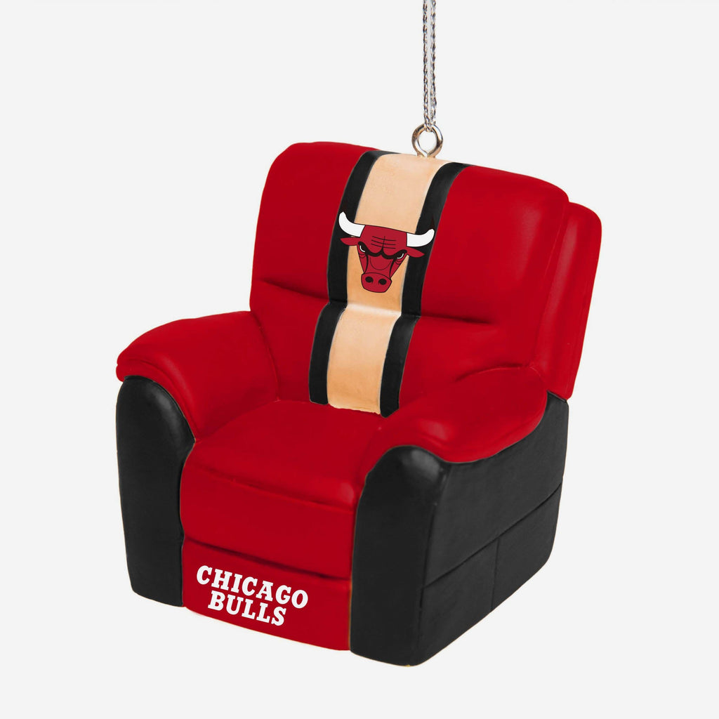 Chicago Bulls Reclining Chair Ornament FOCO - FOCO.com