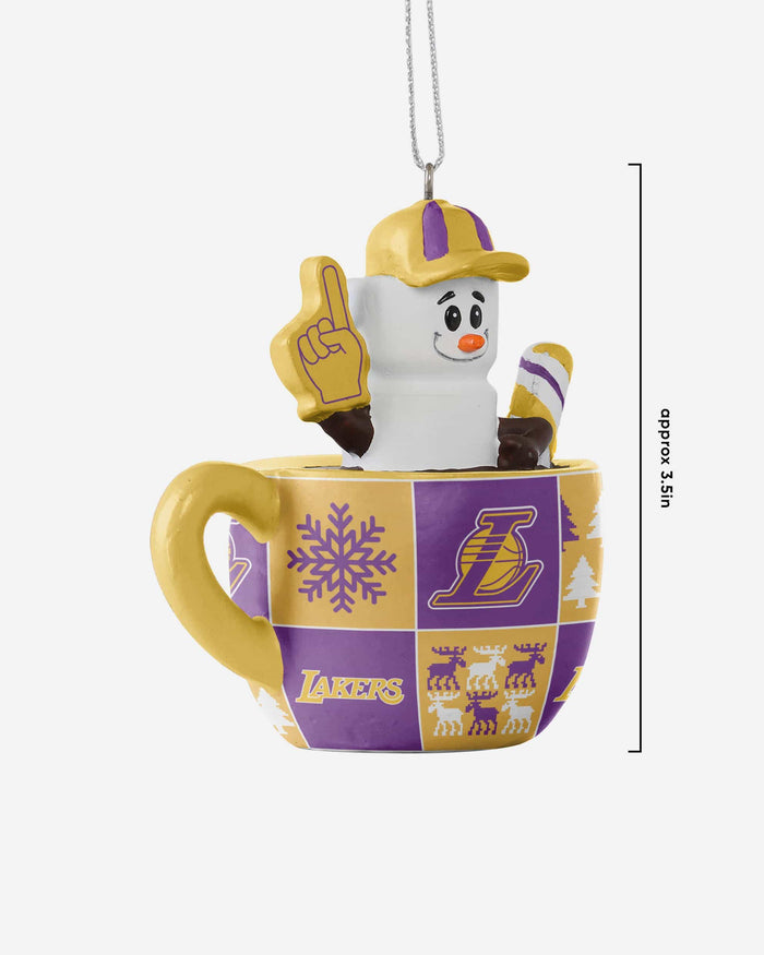 Los Angeles Lakers Smores Mug Ornament FOCO - FOCO.com
