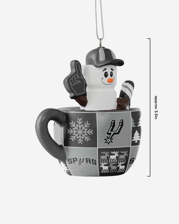 San Antonio Spurs Smores Mug Ornament FOCO - FOCO.com