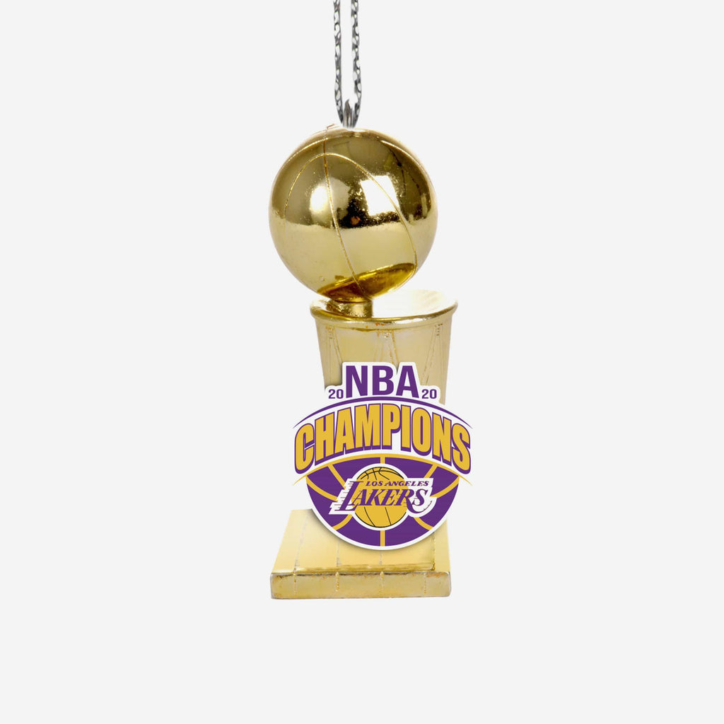 Los Angeles Lakers 2020 NBA Champions Trophy Ornament FOCO - FOCO.com