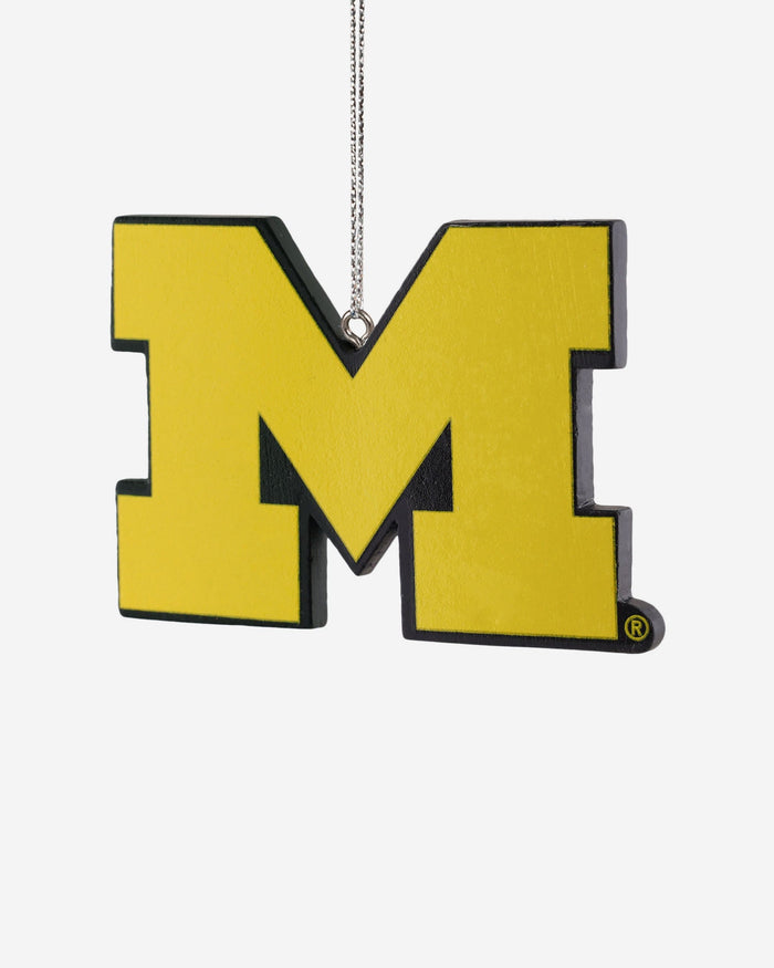 Michigan Wolverines Holiday Cheer Logo Ornament FOCO - FOCO.com
