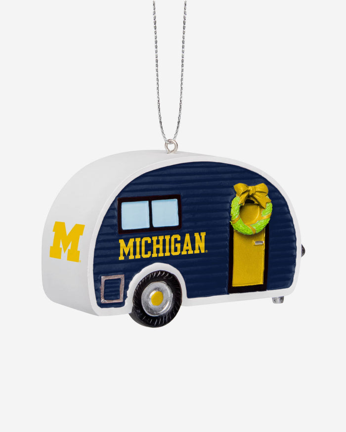 Michigan Wolverines Camper Ornament FOCO - FOCO.com