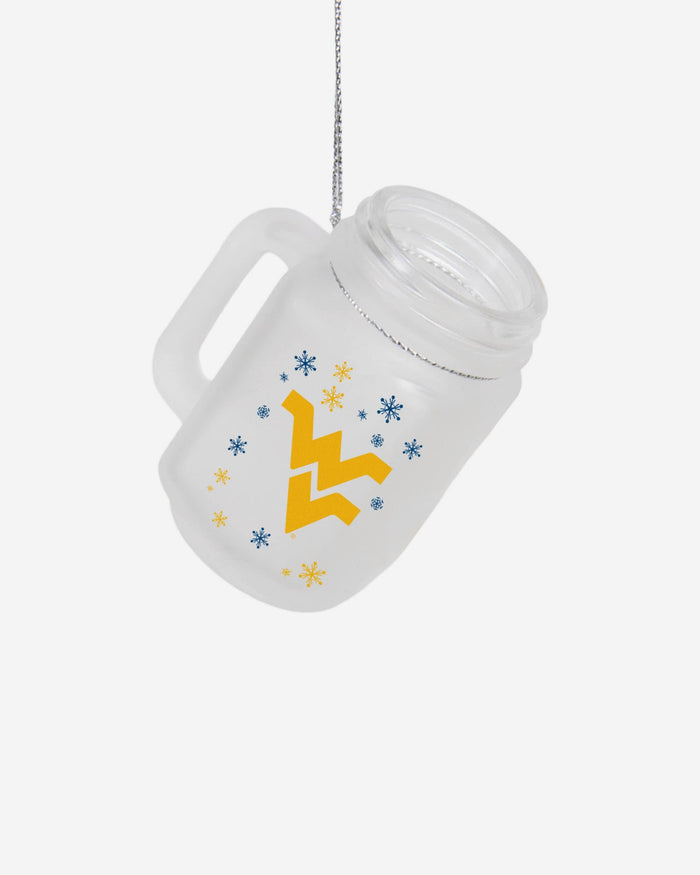 West Virginia Mountaineers Mason Jar Ornament FOCO - FOCO.com