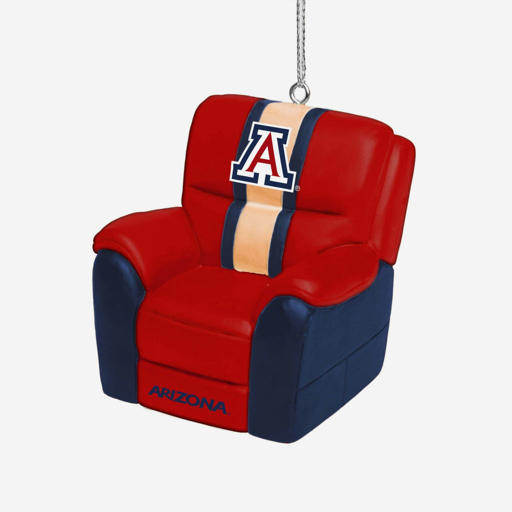 Arizona Wildcats Reclining Chair Ornament FOCO - FOCO.com