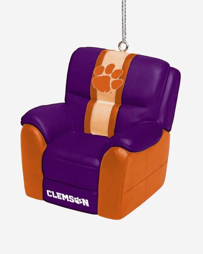 Clemson Tigers Reclining Chair Ornament FOCO - FOCO.com